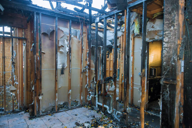 Professional Fire Damage Removal technician working in Ritzville, WA